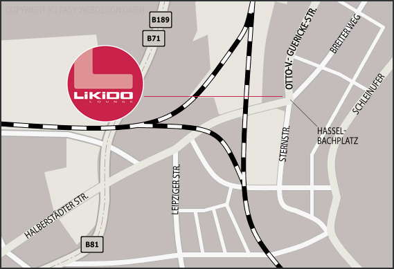 LIKIDO Lounge: Hasselbachplatz 5, 39104 Magdeburg